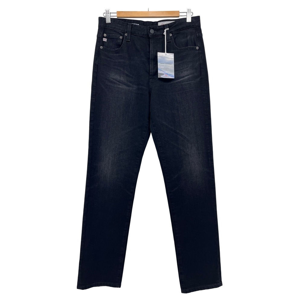 AG Adriano Goldschmied Alexxis Slim High Rise Vintage Jeans Dark Wash 30R NEW